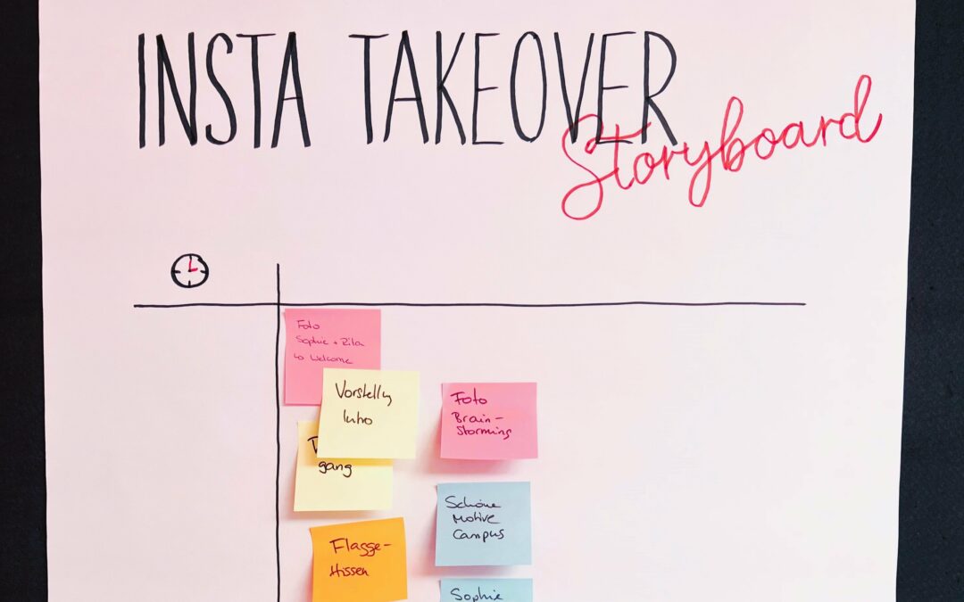 Instagram Takeover Storyboard
