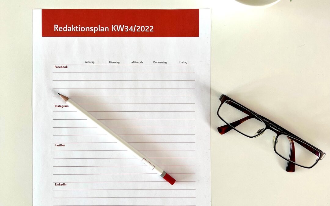 Social Media Content: Struktur zahlt sich aus!