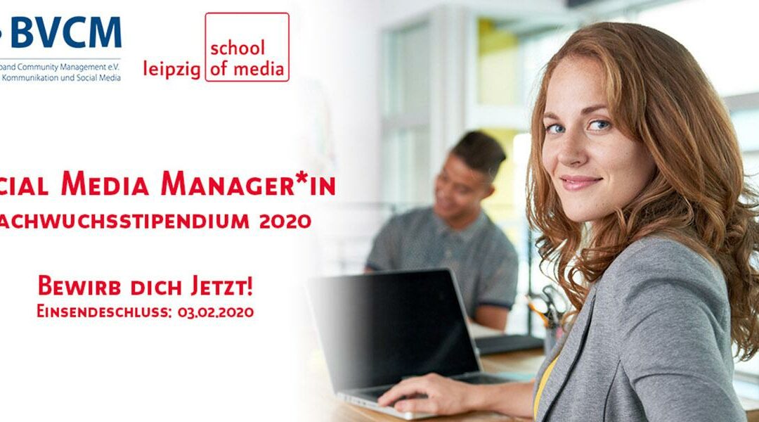 Social Media Nachwuchsstipendium 2020 – Jetzt bewerben!