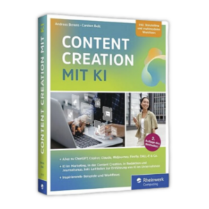 Bild vom Fachbuch Content Creation mit KI