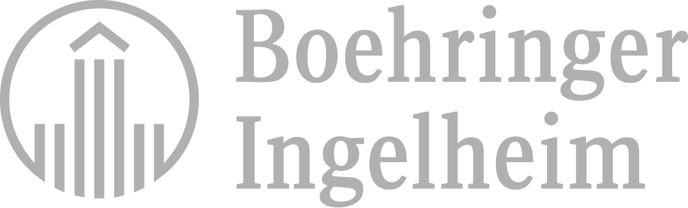 Logo Boehringer Ingelheim schwarzweiss