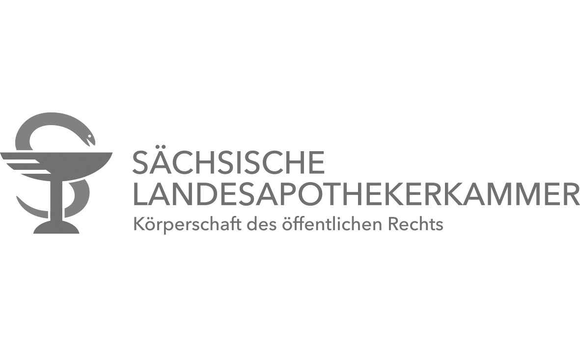Logo Sächsische Landesapothekerkammer schwarzweiß